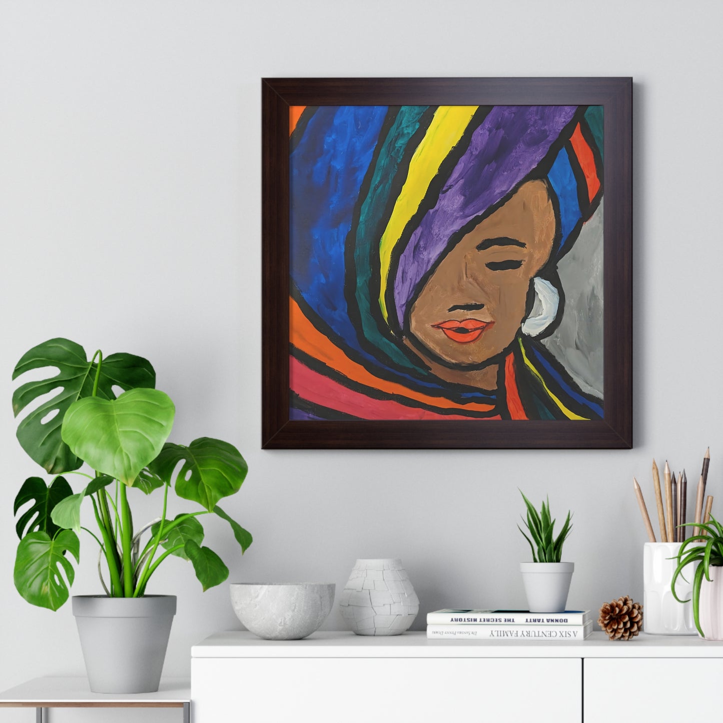 Framed Print - Pretty Lady