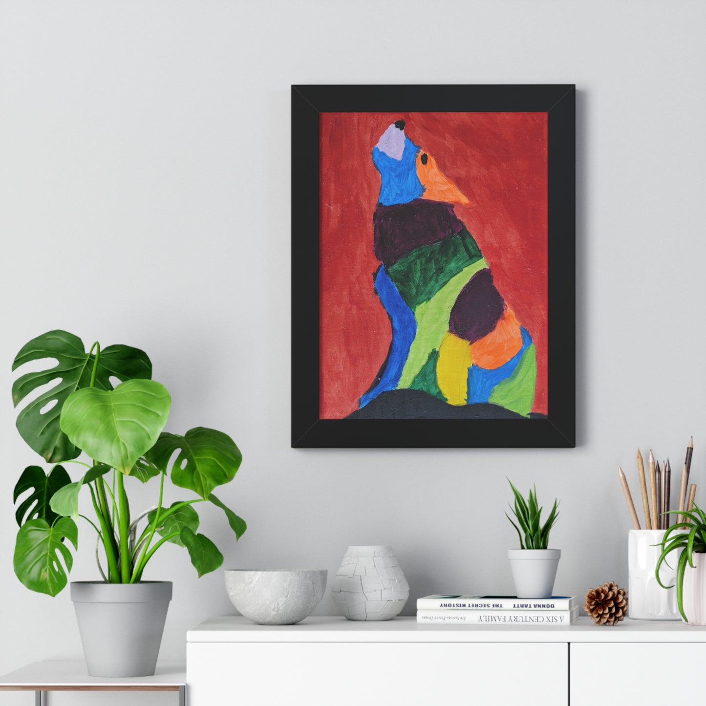 Framed Print - Wolf