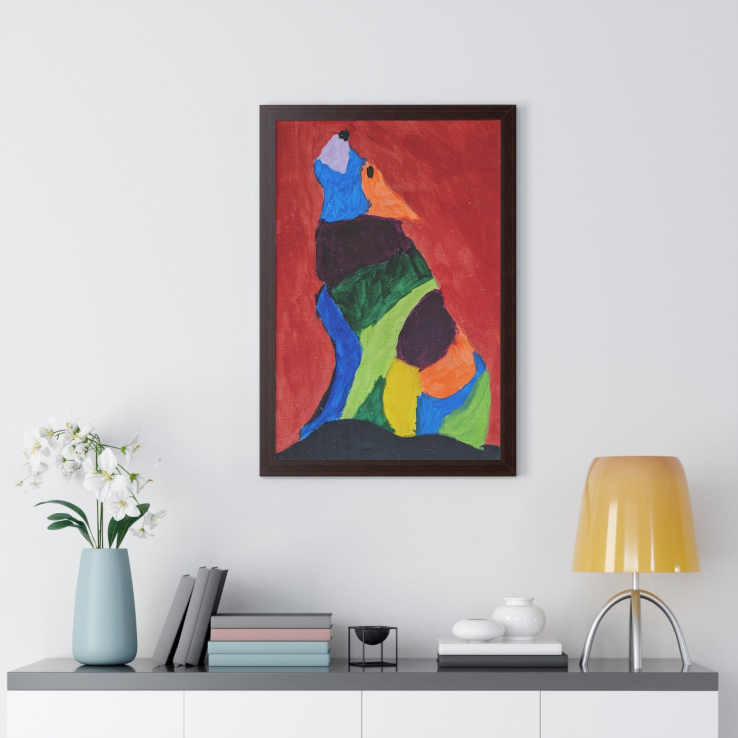 Framed Print - Wolf