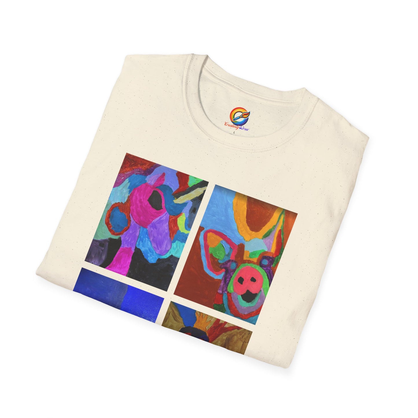 Unisex Softstyle T-Shirt - Colorful Kingdom