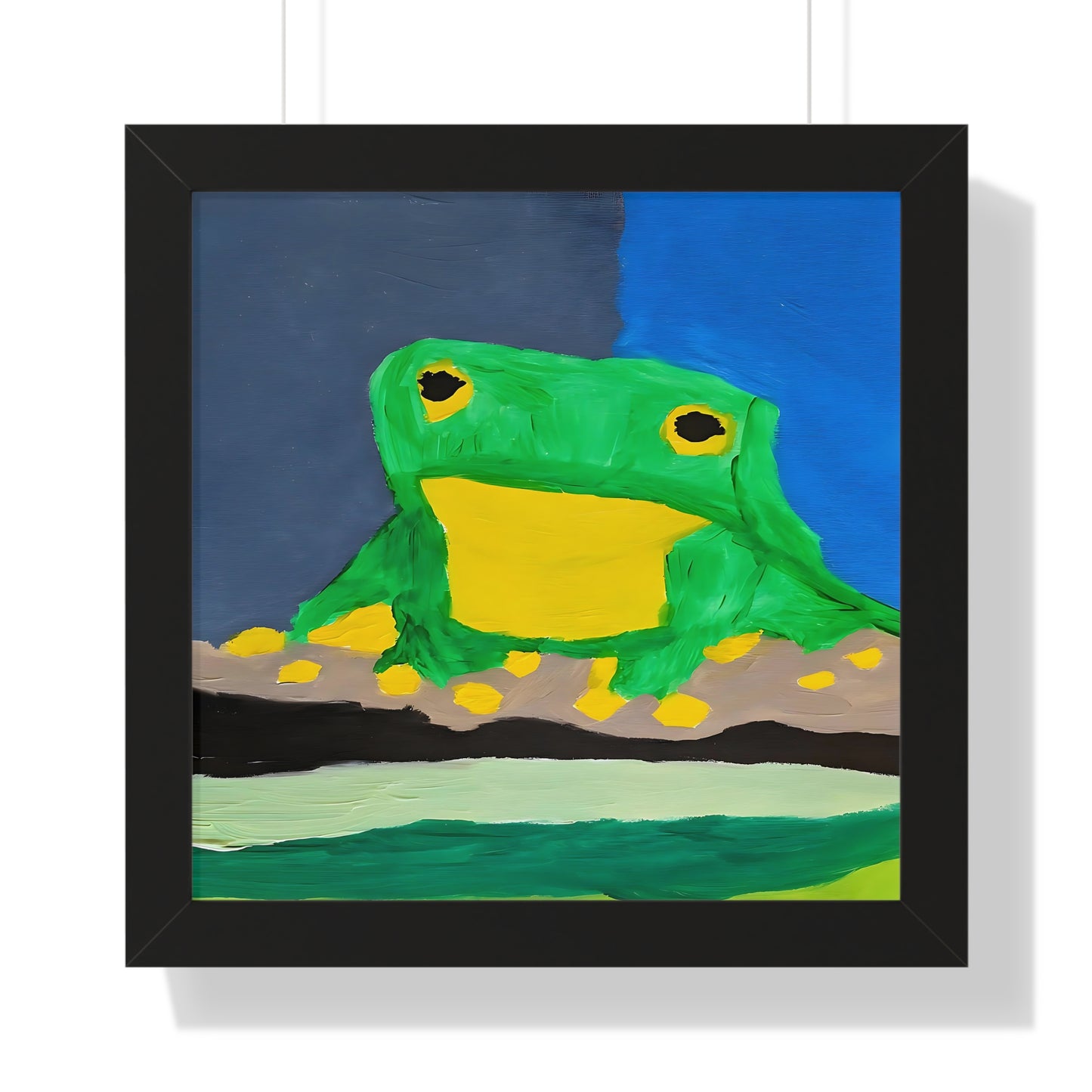 Framed Print - "Little Hopper"