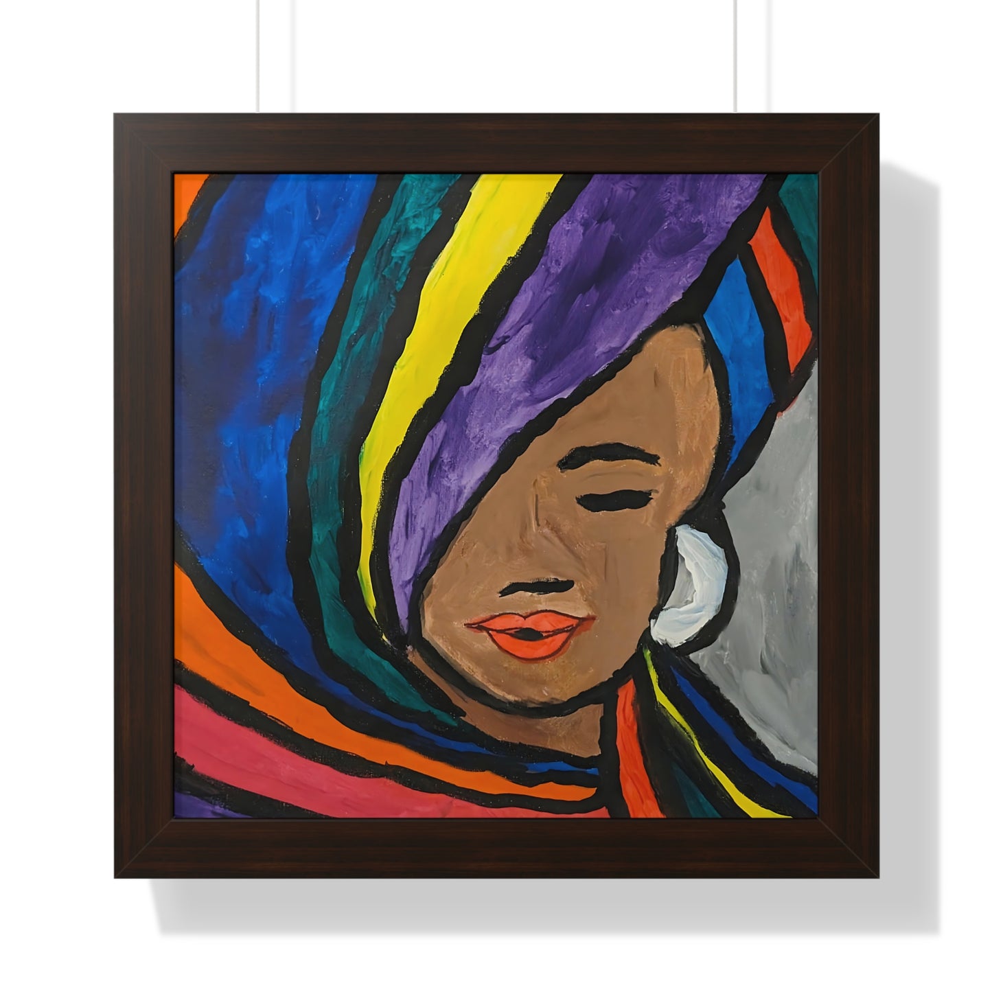 Framed Print - Pretty Lady