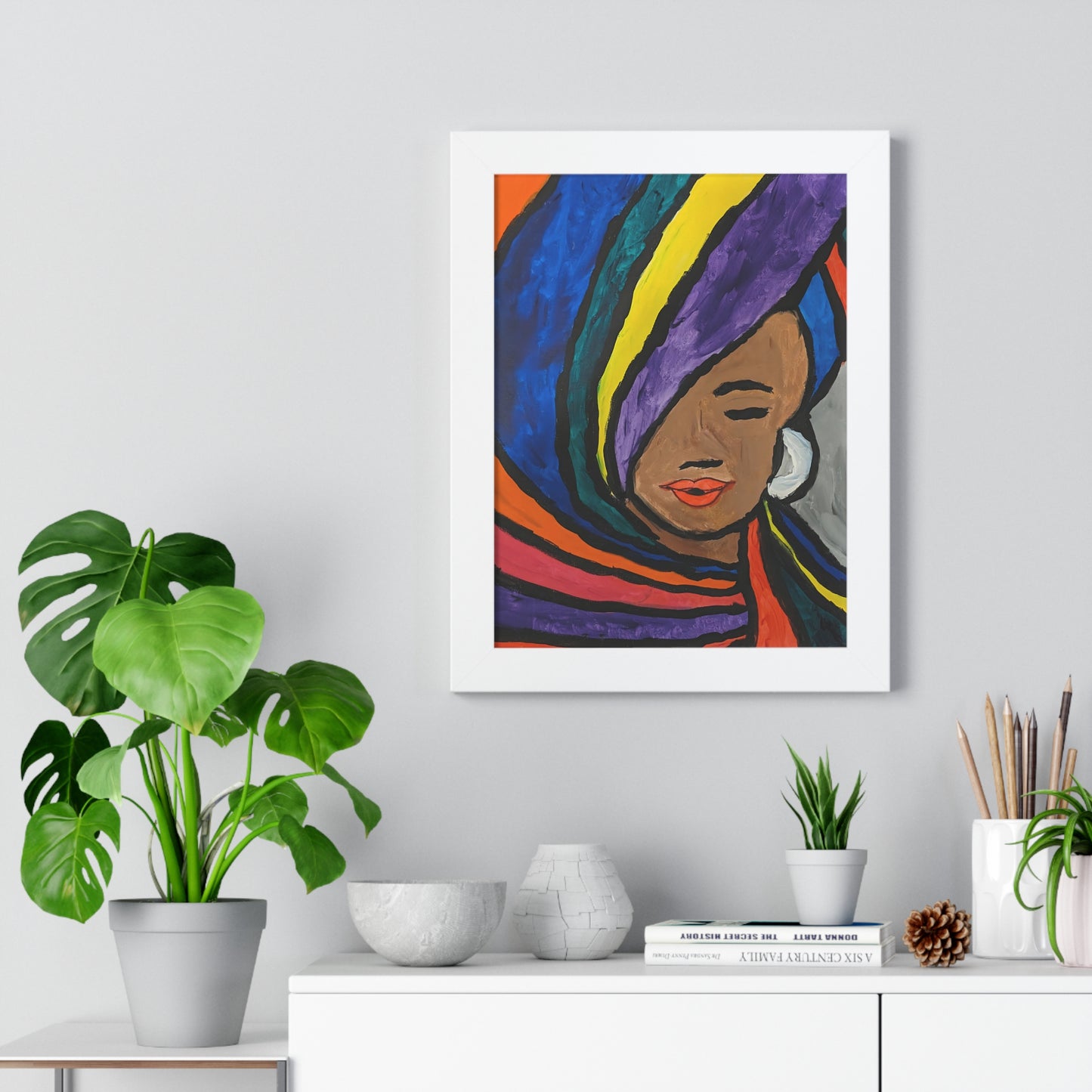 Framed Print - Pretty Lady