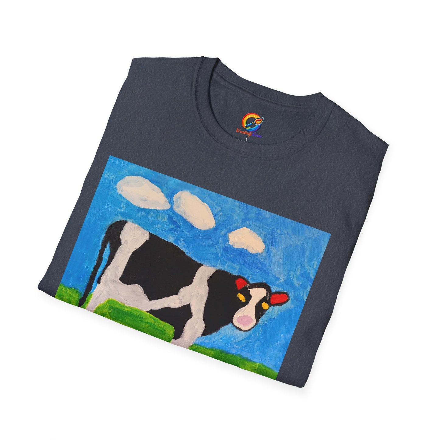 Unisex Softstyle T-Shirt - Cow