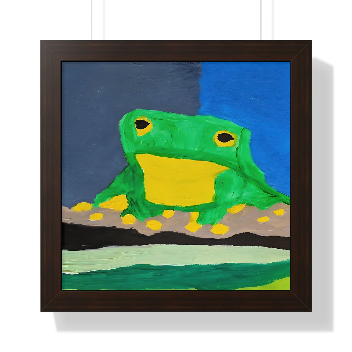 Framed Print - "Little Hopper"