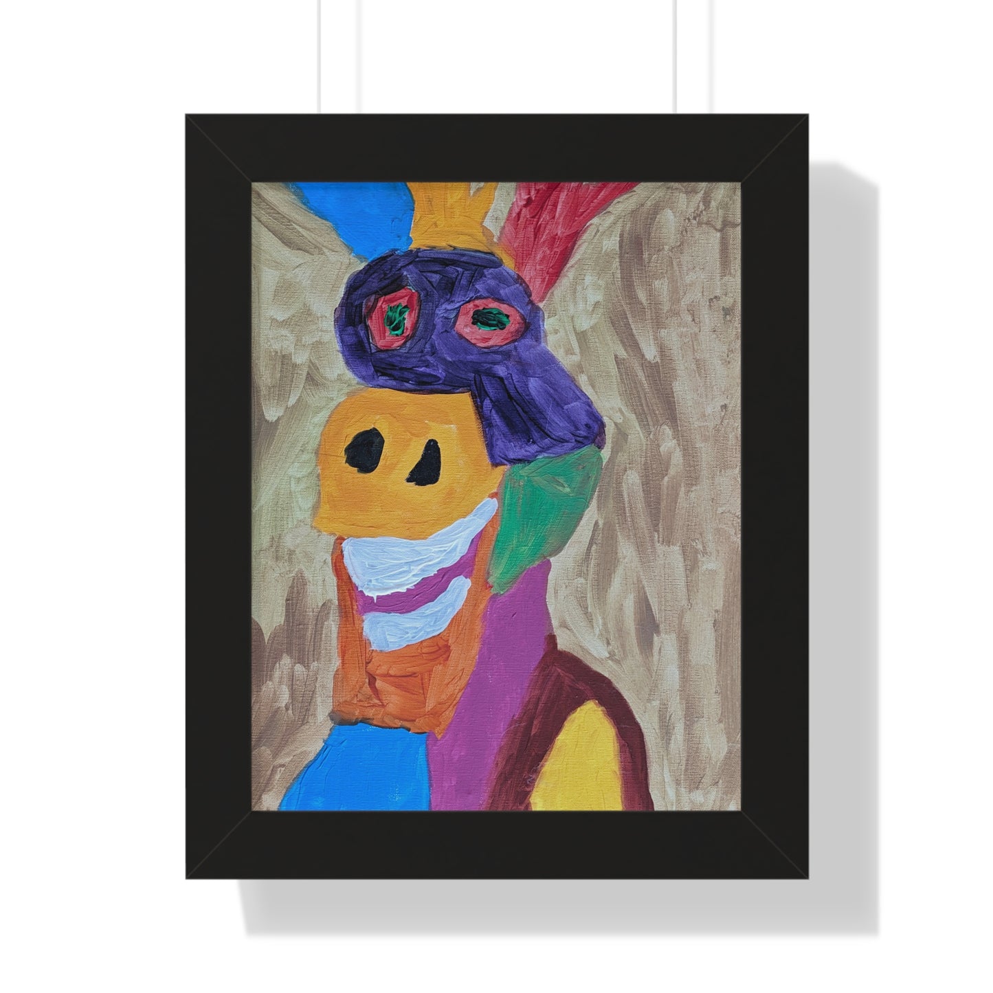 Framed Print - "Smiley Donkey"