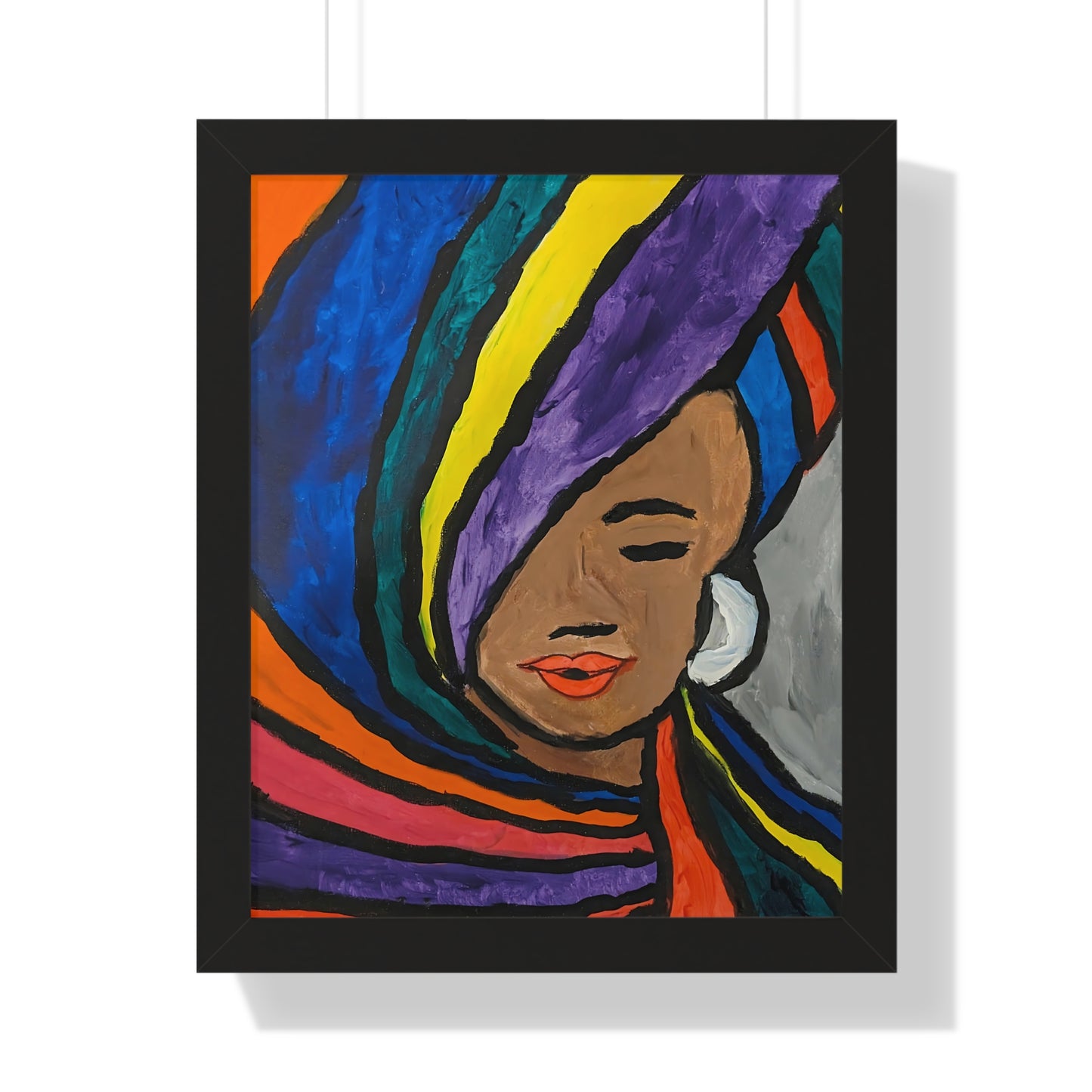 Framed Print - Pretty Lady