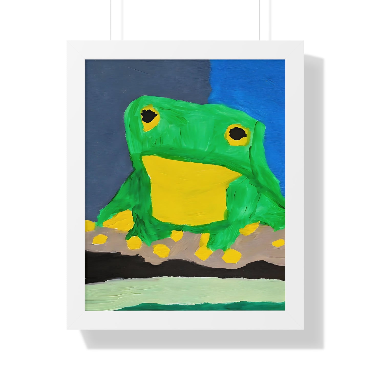 Framed Print - "Little Hopper"