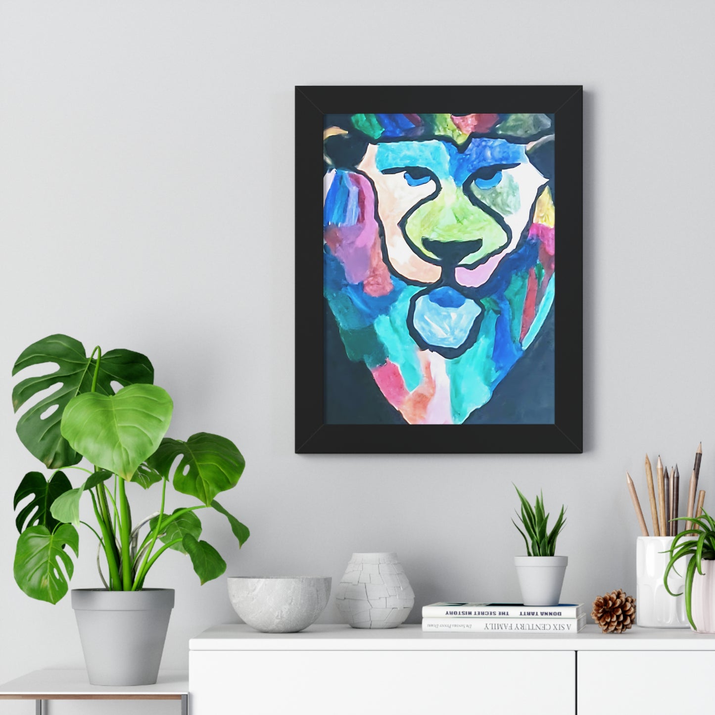 Framed Print - "King's Gaze"