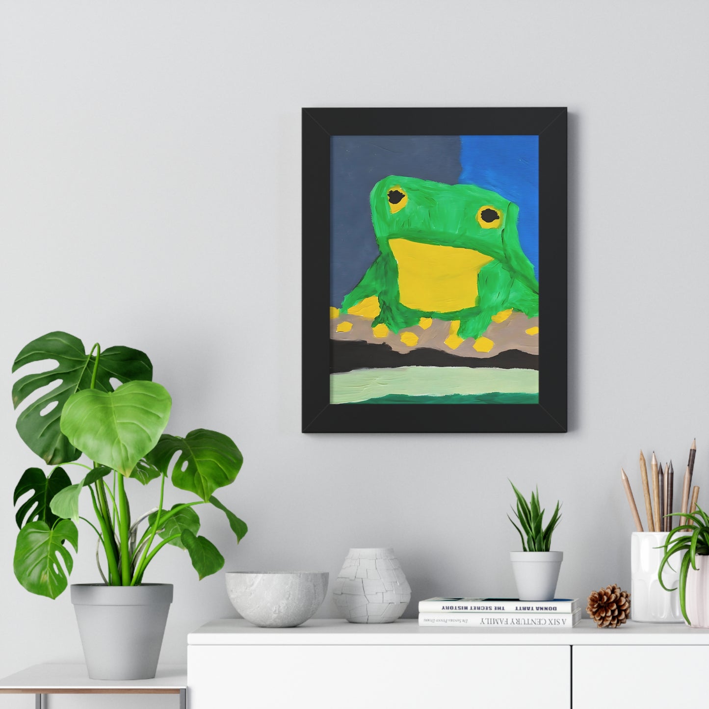 Framed Print - "Little Hopper"