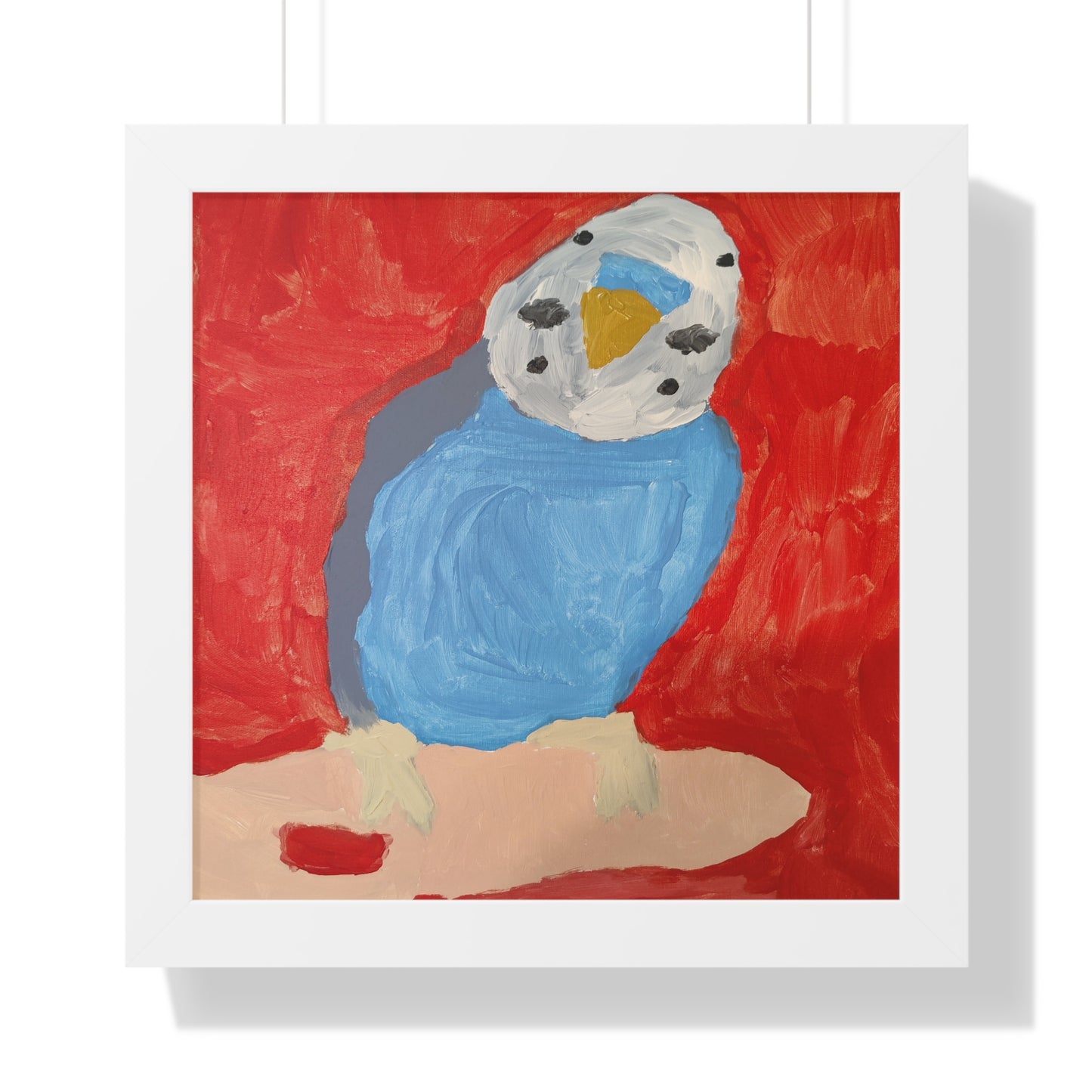 Framed Print - Dallas the Budgie