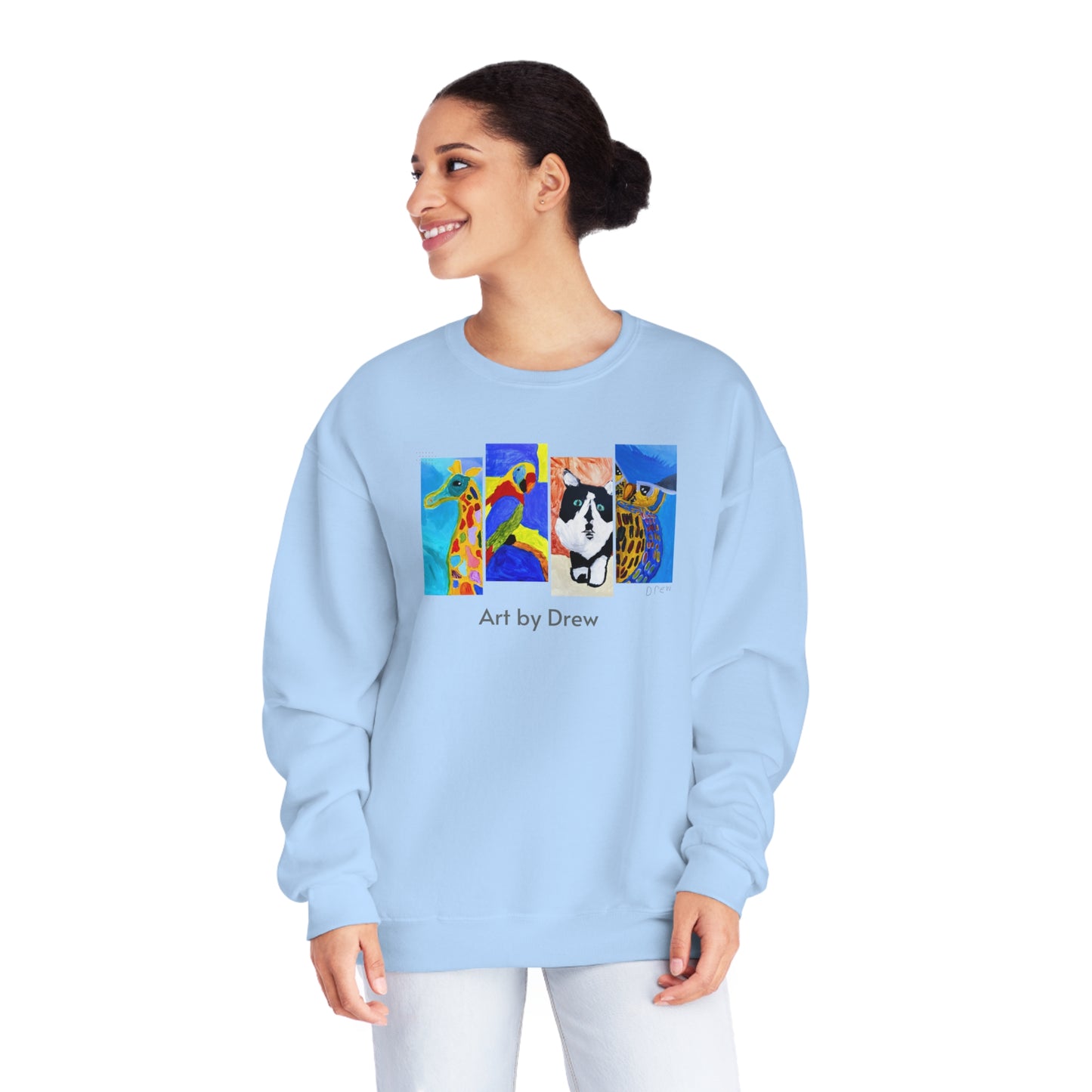 Crewneck Sweatshirt - Drew's Animals