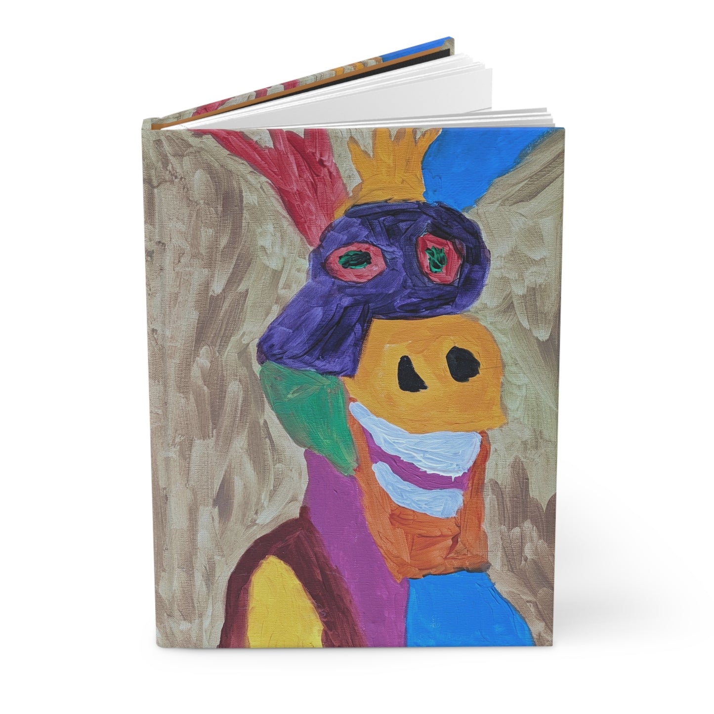 Hardcover Journal - "Smiley Donkey"