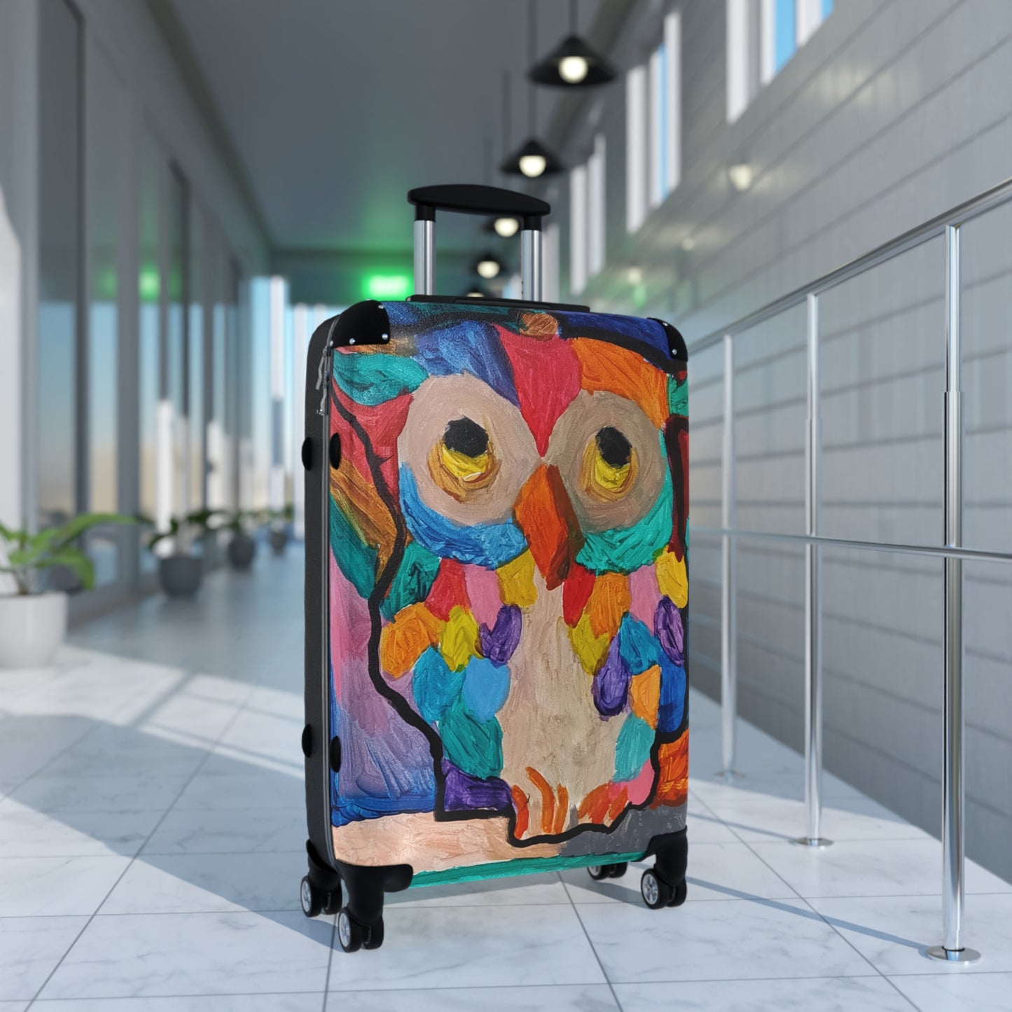 Suitcases - "Colorful Watcher"