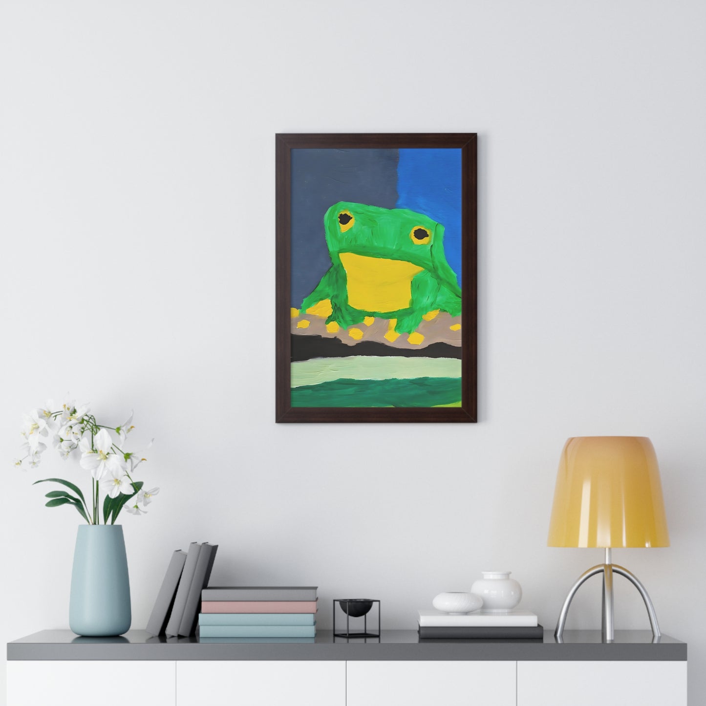 Framed Print - "Little Hopper"