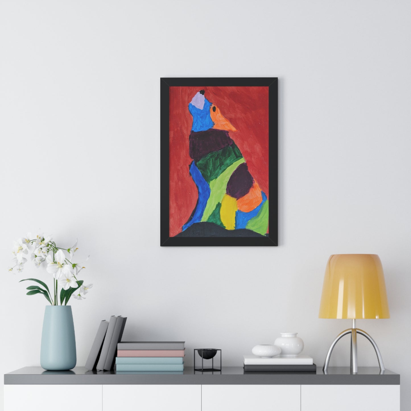 Framed Print - Wolf