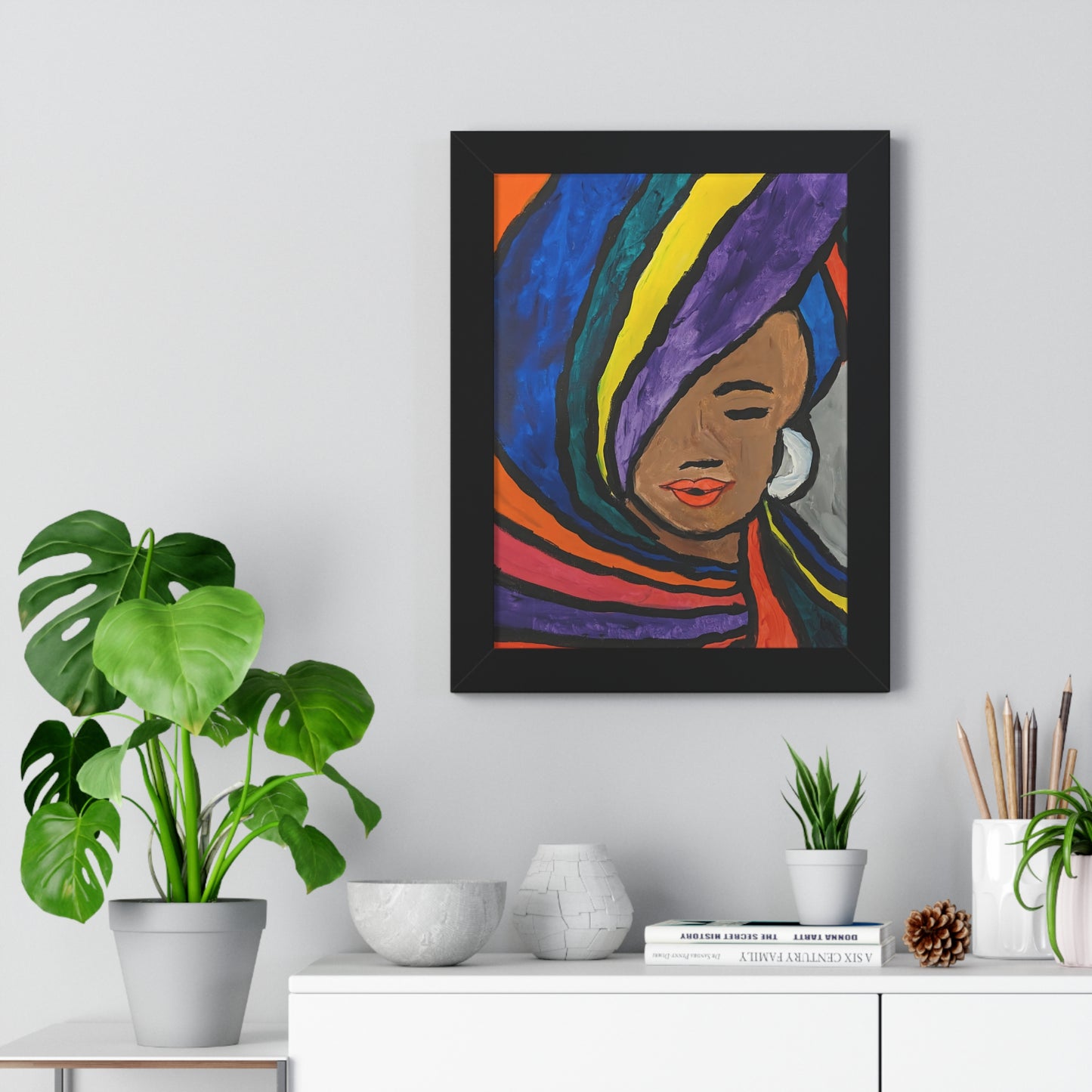 Framed Print - Pretty Lady