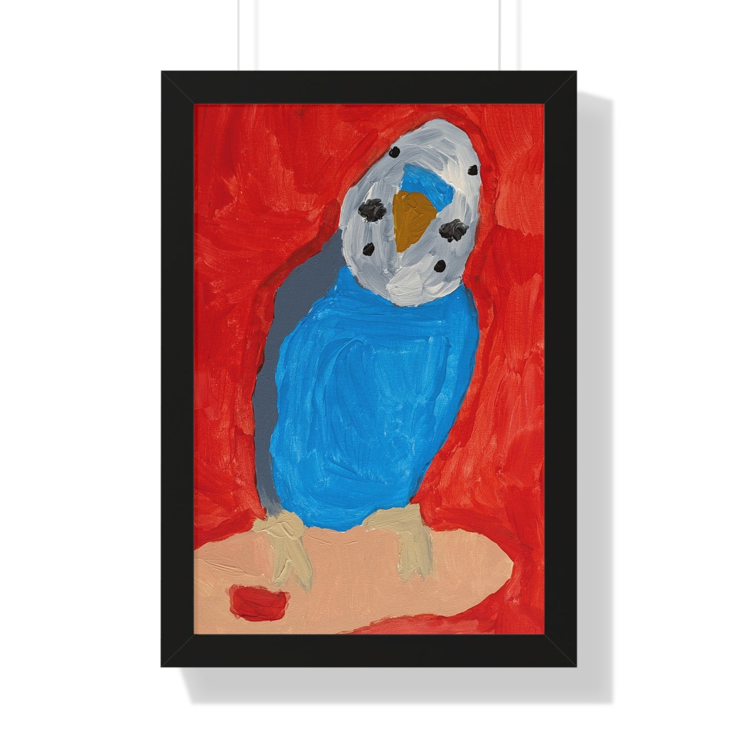 Framed Print - Dallas the Budgie