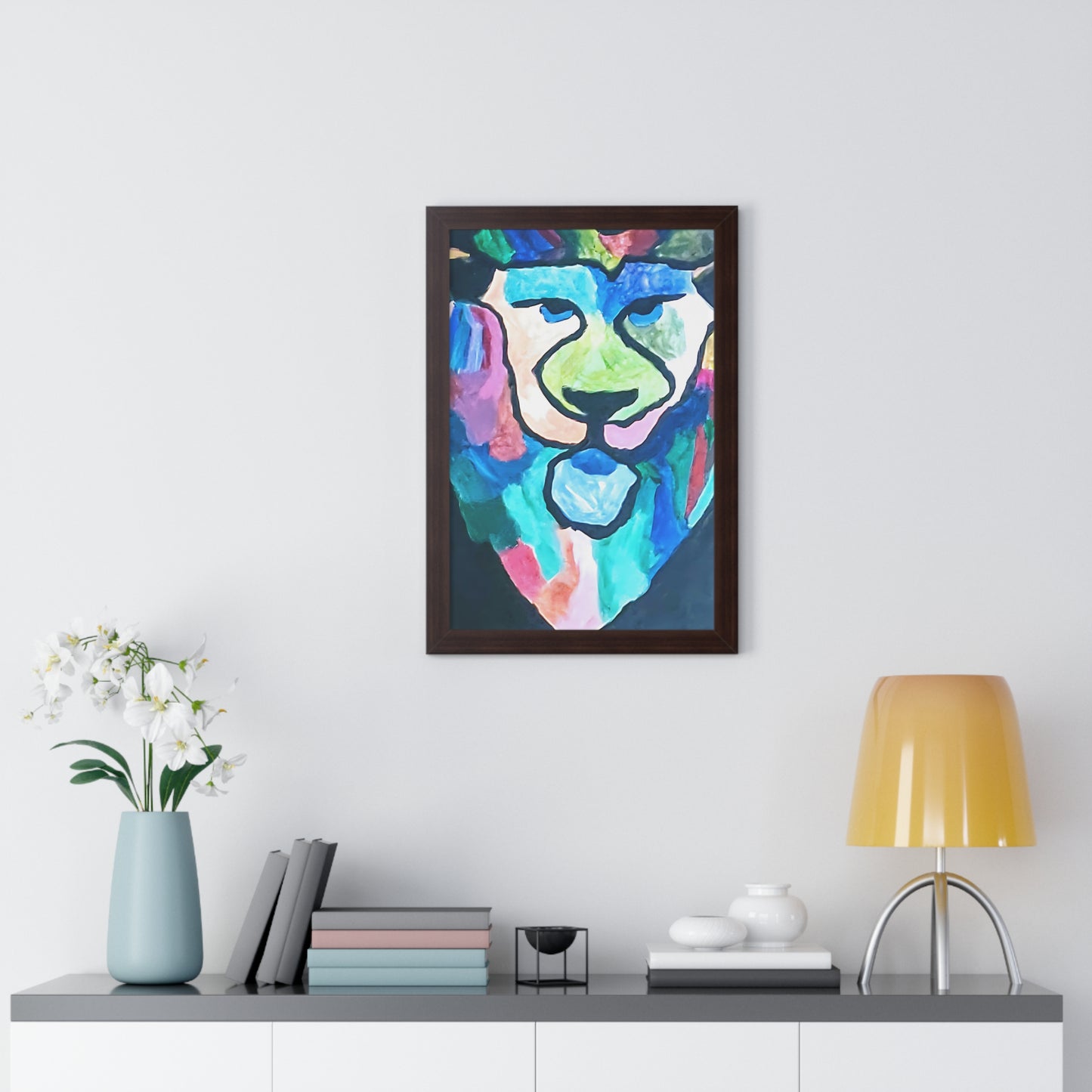 Framed Print - "King's Gaze"