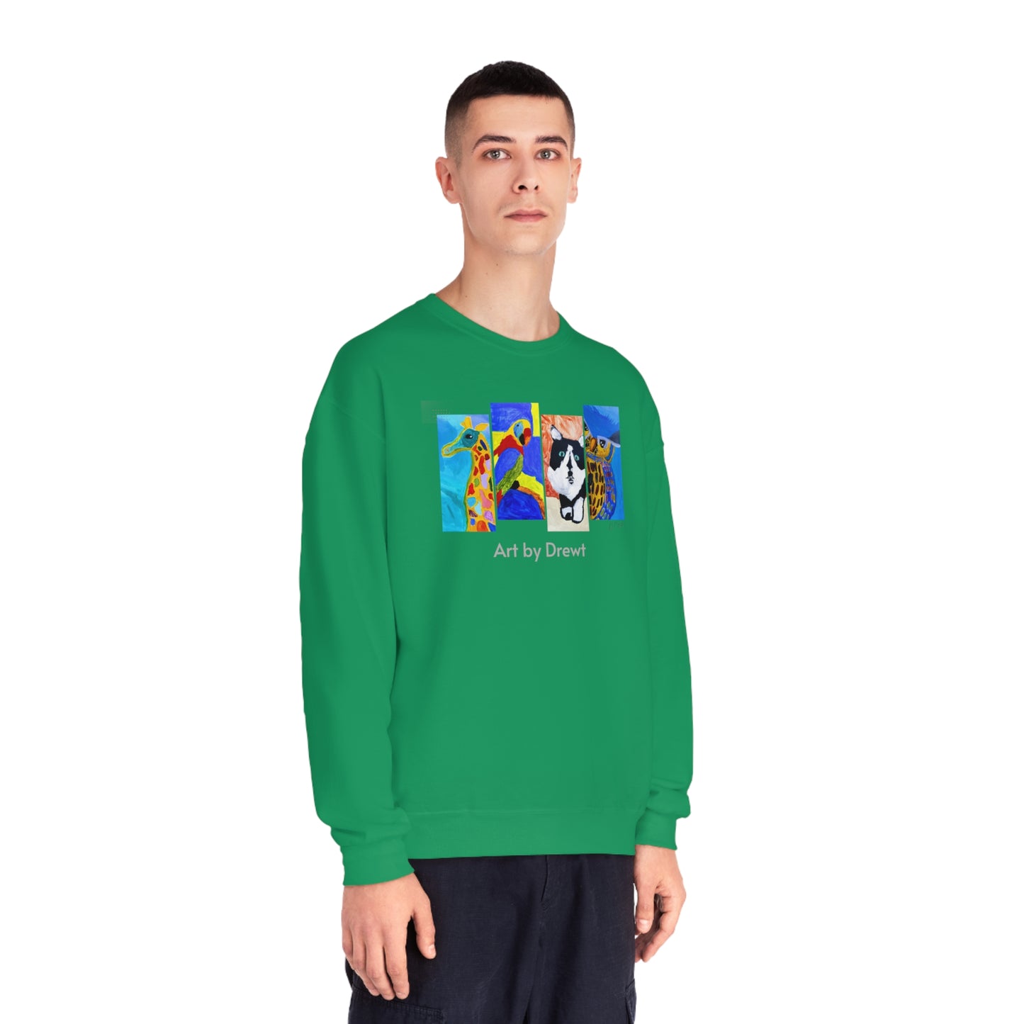 Crewneck Sweatshirt - Drew's Animals