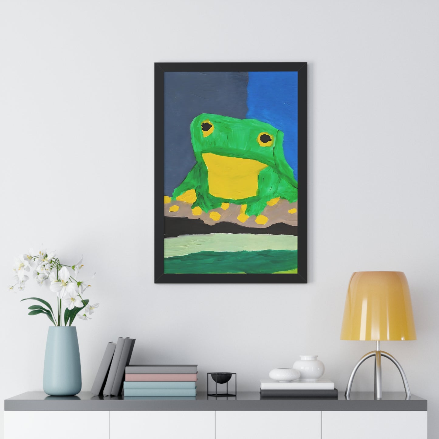 Framed Print - "Little Hopper"