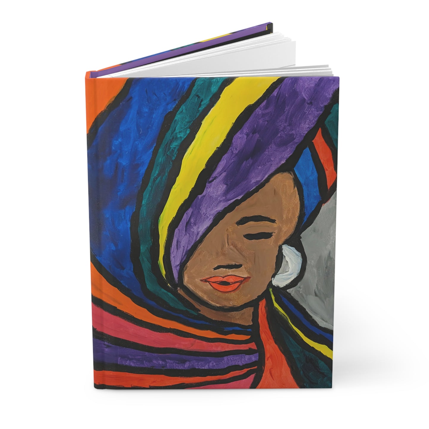 Hardcover Journal Matte - Pretty Lady