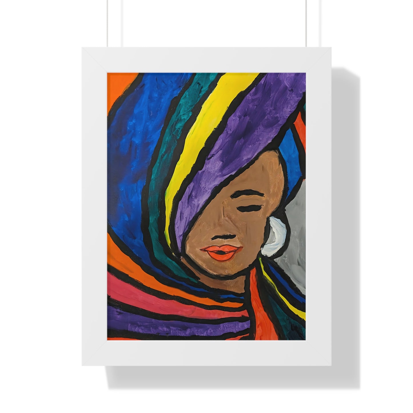 Framed Print - Pretty Lady