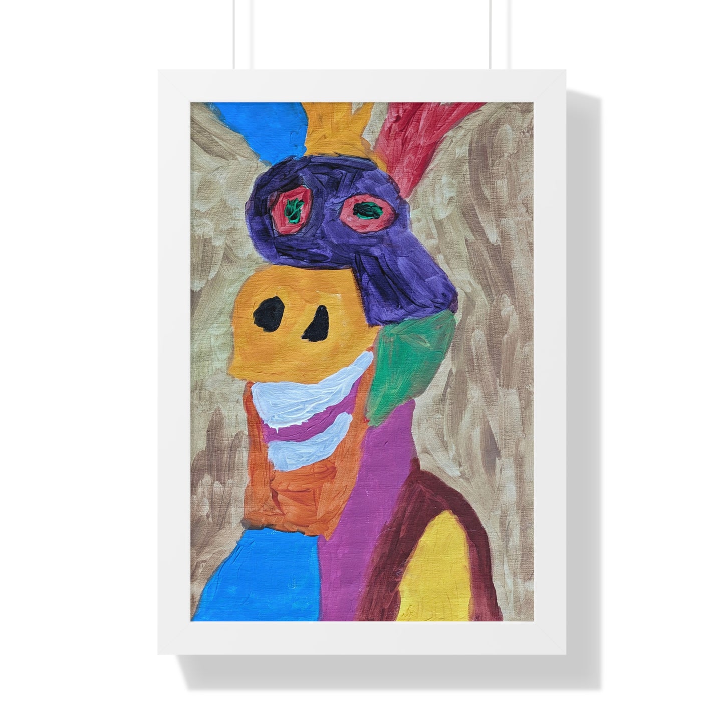 Framed Print - "Smiley Donkey"