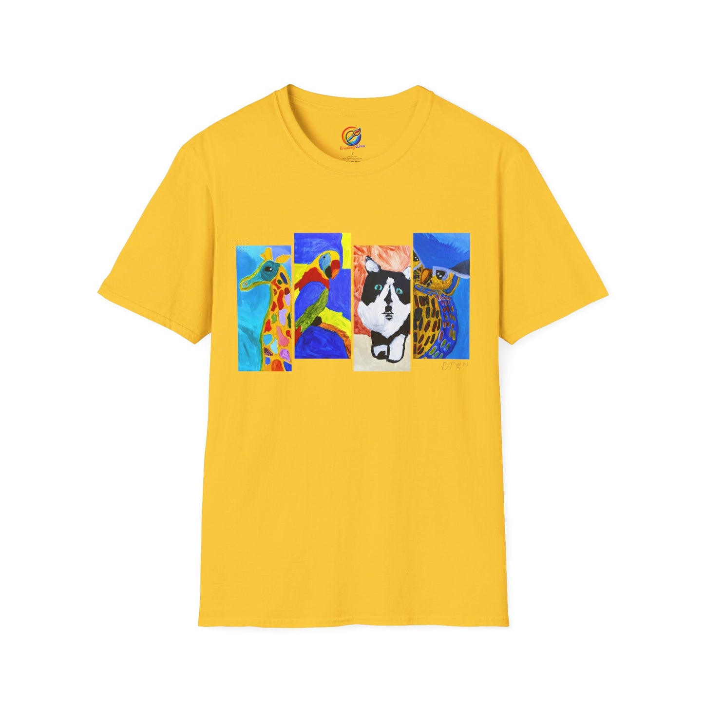 Unisex Softstyle T-Shirt - Drew's Paintings