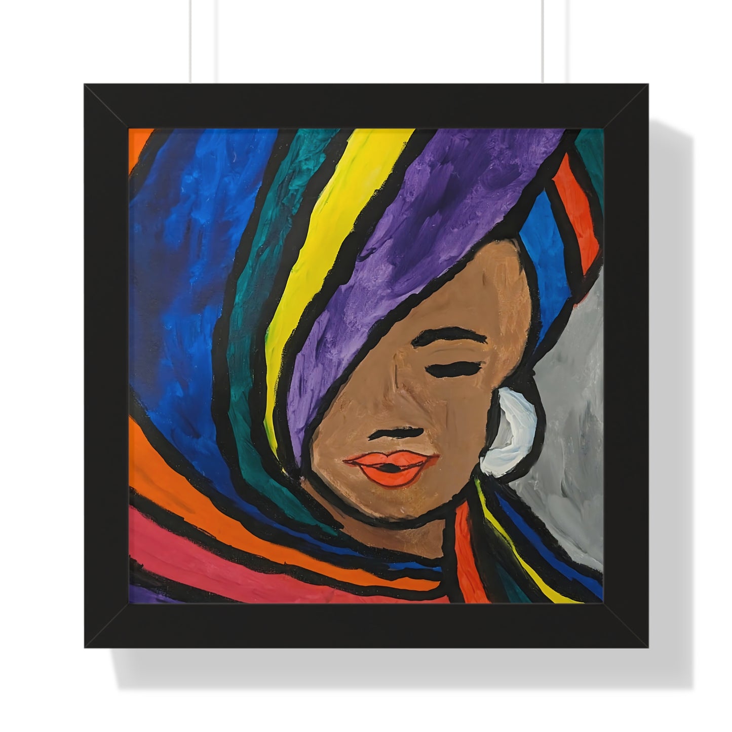 Framed Print - Pretty Lady