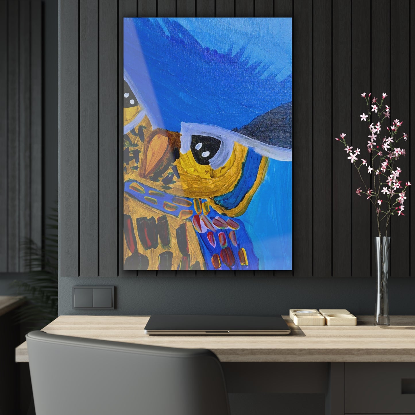 Acrylic Prints - "Sapphire Sentinel"