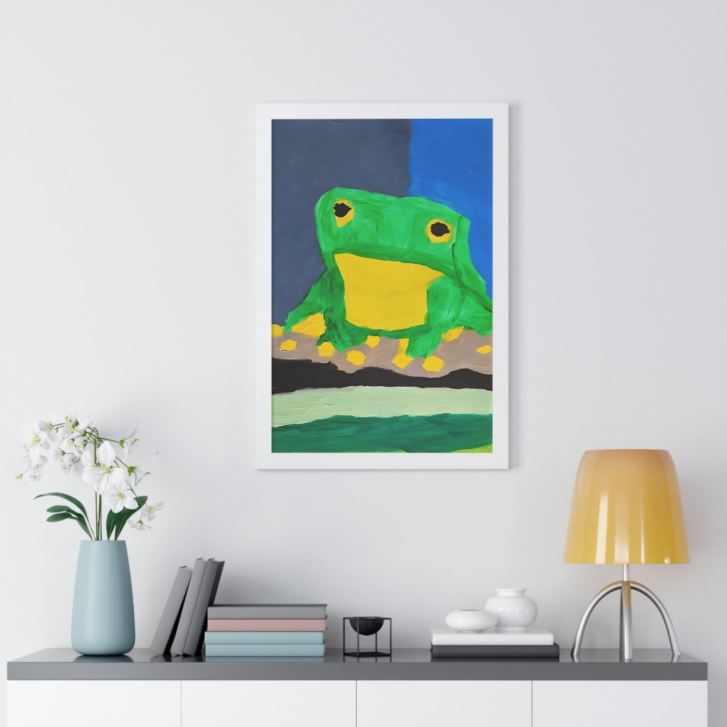 Framed Print - "Little Hopper"