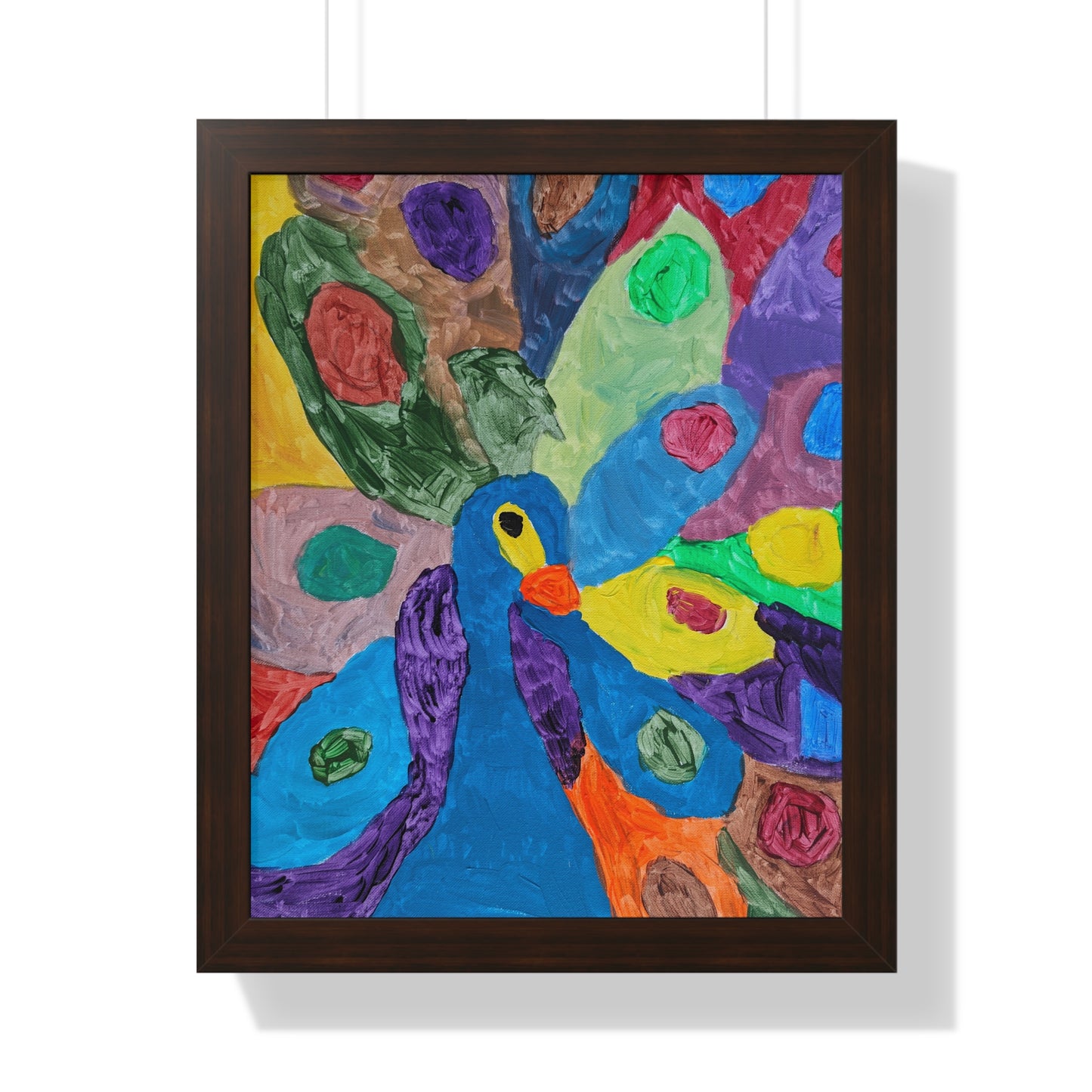 Framed Print - "Piper Peacock"