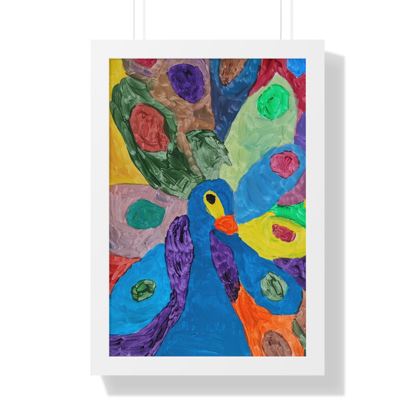 Framed Print - "Piper Peacock"