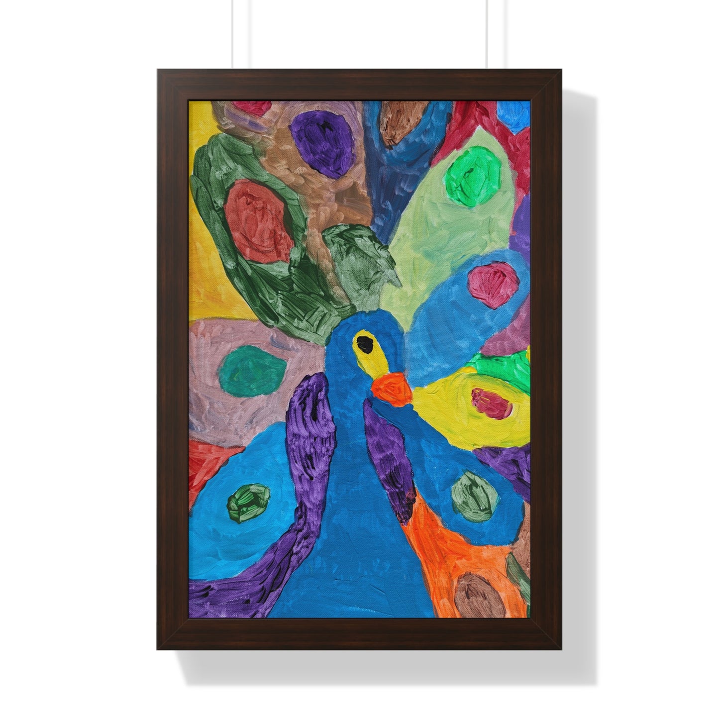 Framed Print - "Piper Peacock"