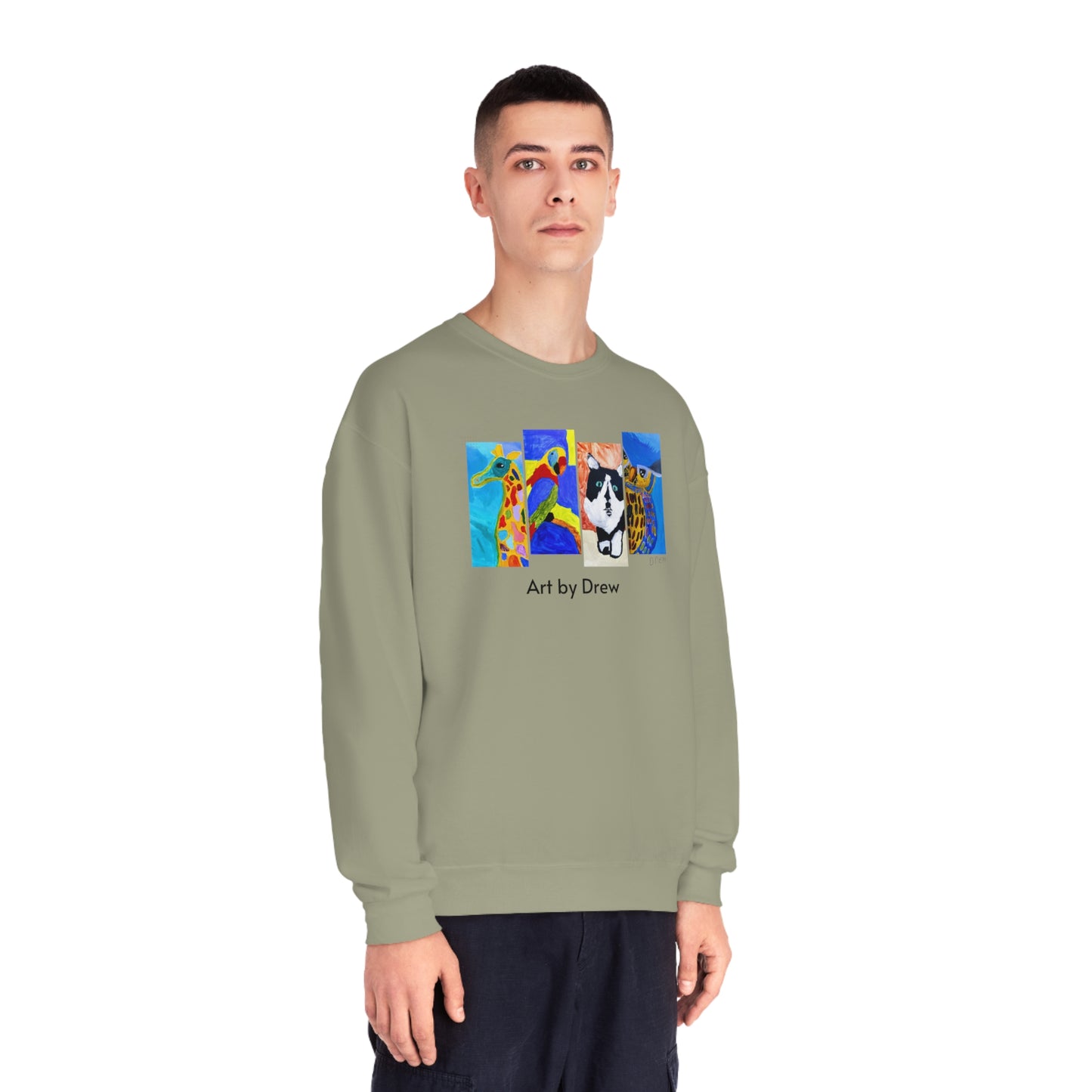 Crewneck Sweatshirt - Drew's Animals