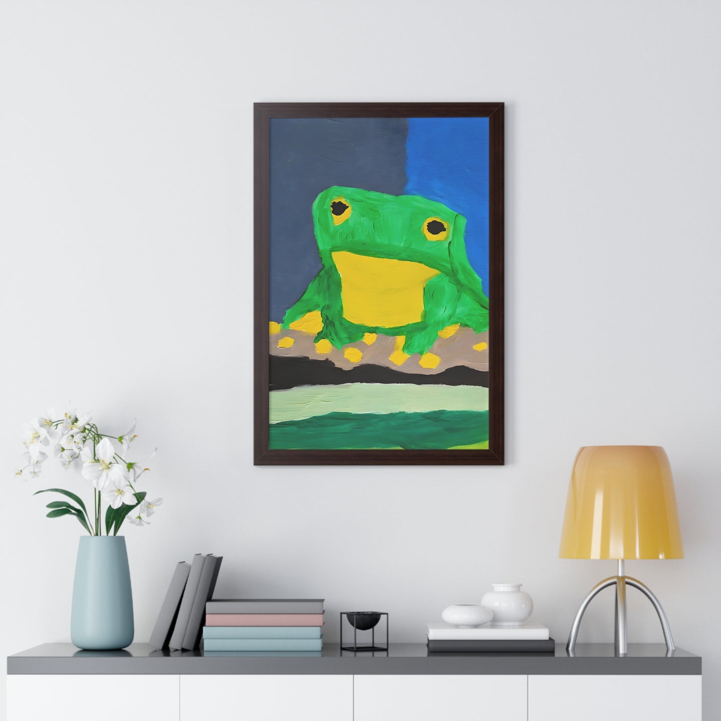 Framed Print - "Little Hopper"