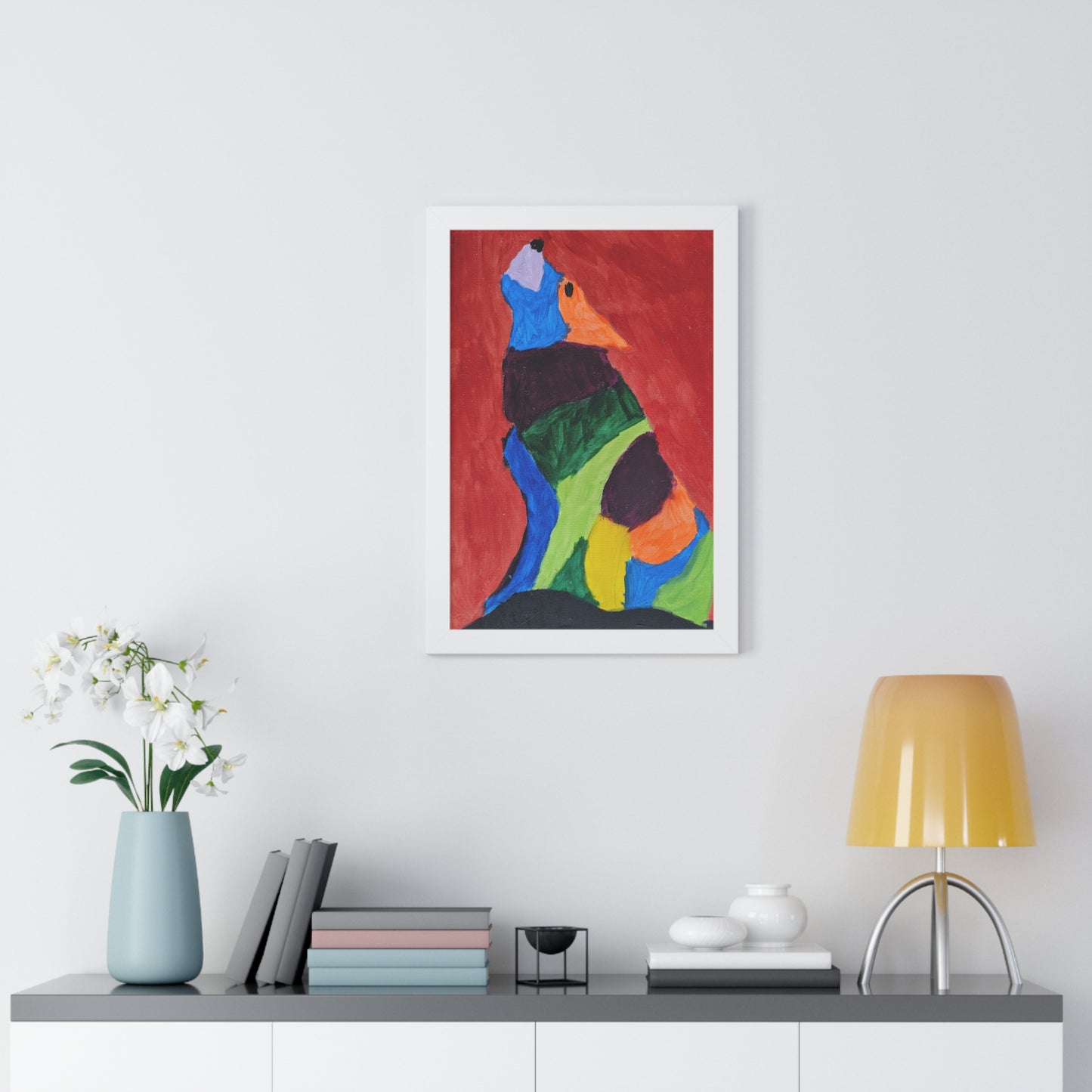 Framed Print - Wolf