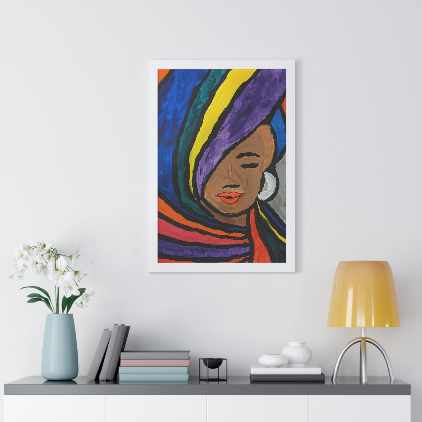 Framed Print - Pretty Lady