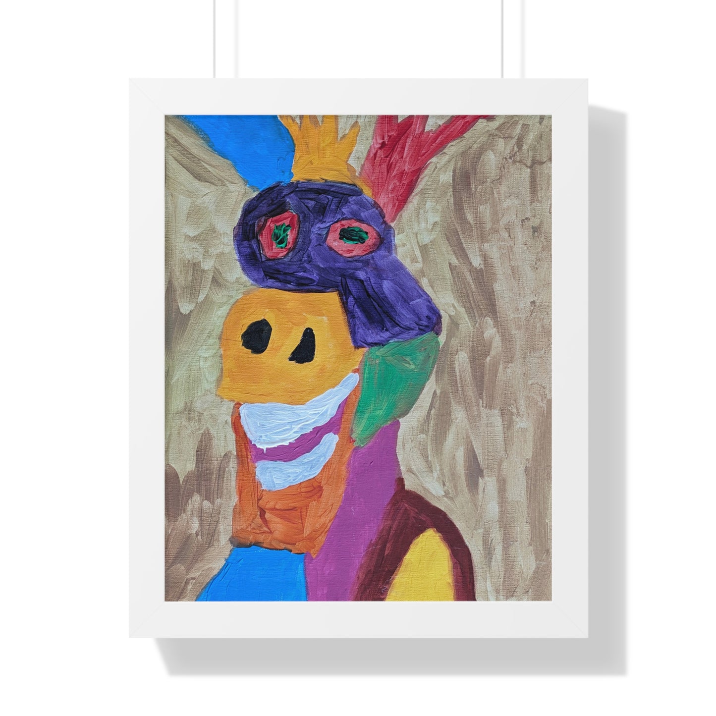 Framed Print - "Smiley Donkey"