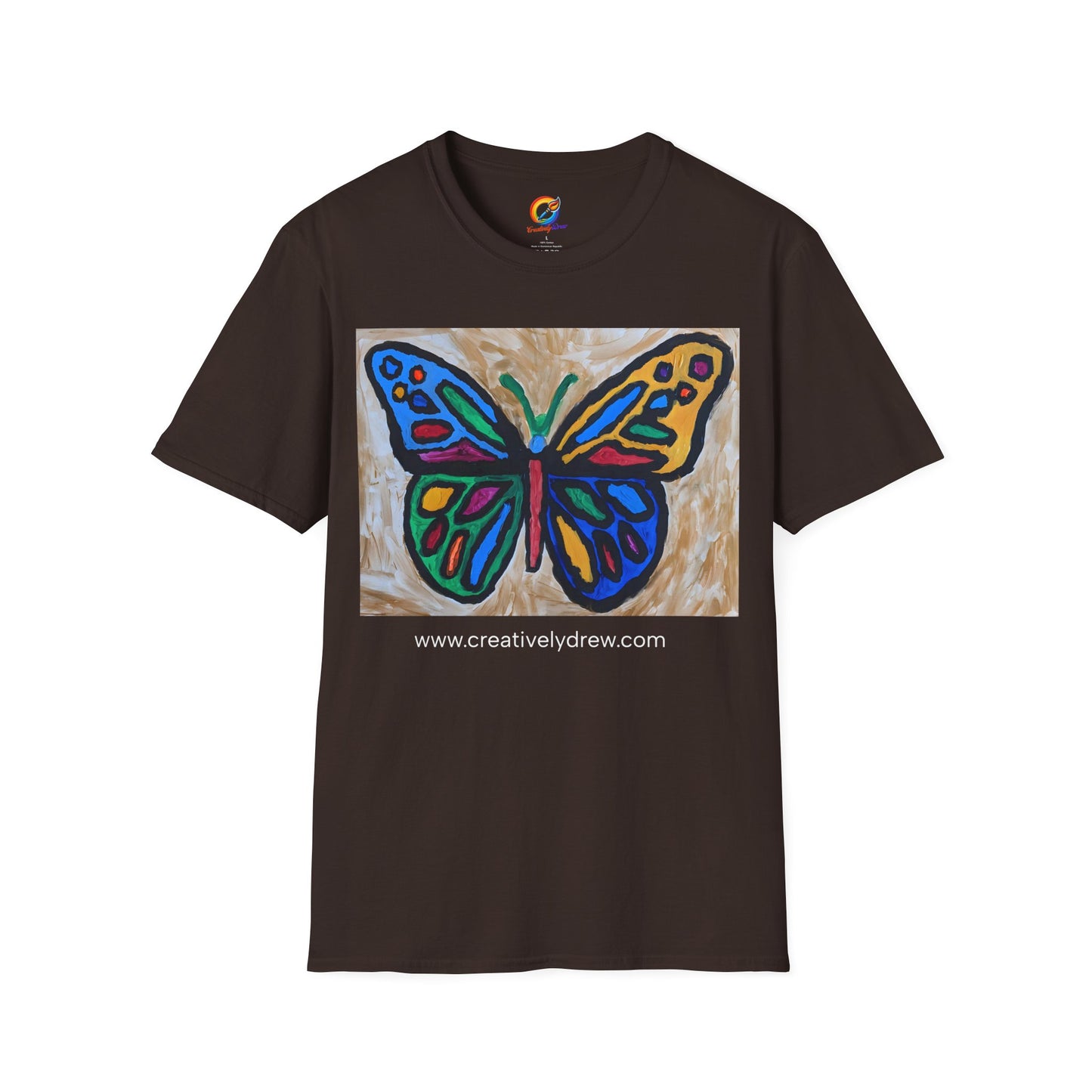 Unisex Softstyle T-Shirt - Butterfly