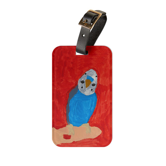 Luggage Tag - Autistic Artist Drew Whitaker Artwork from Dallas