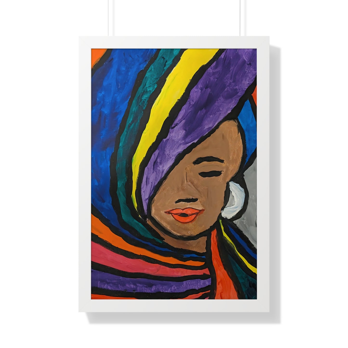 Framed Print - Pretty Lady