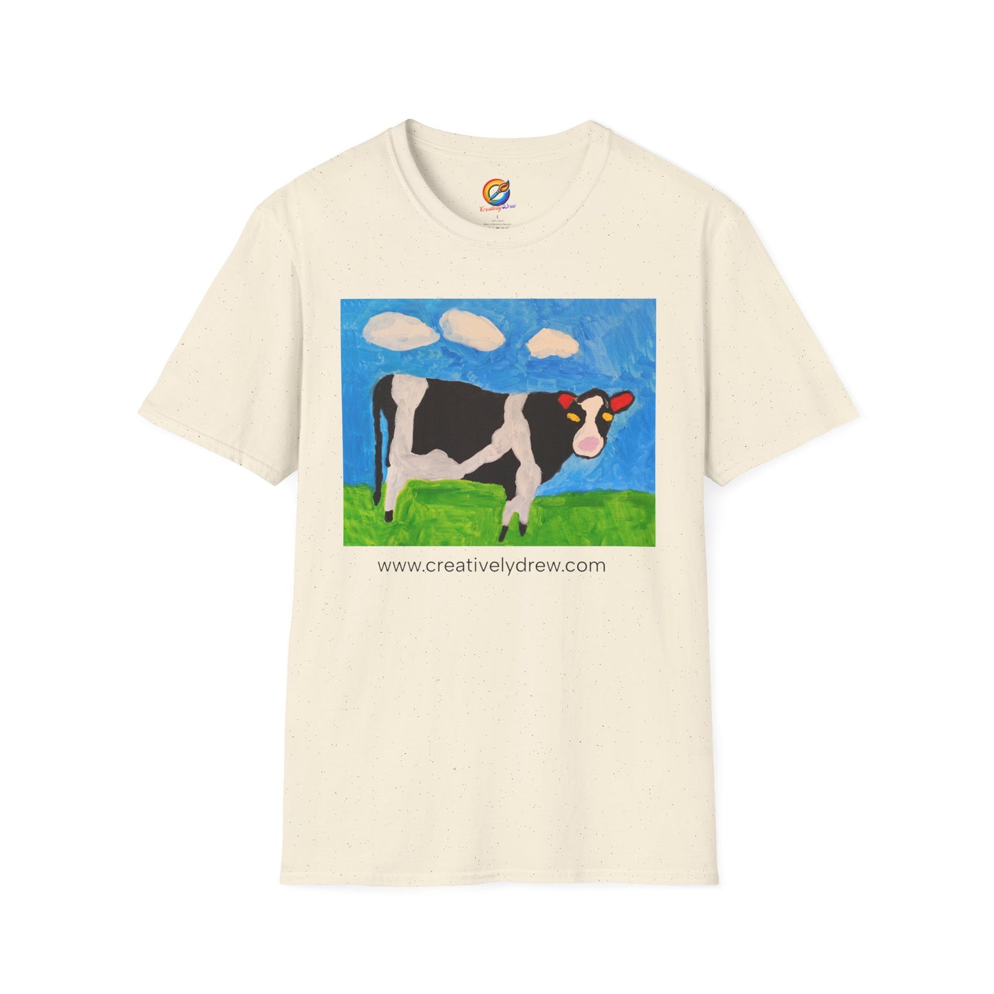 Unisex Softstyle T-Shirt - Cow