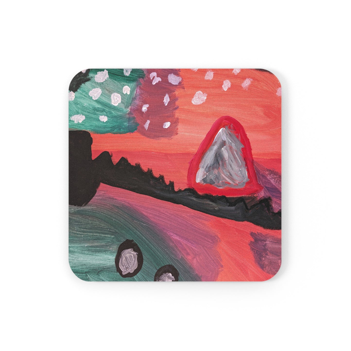 Coaster Art - "Midnight Sunset"