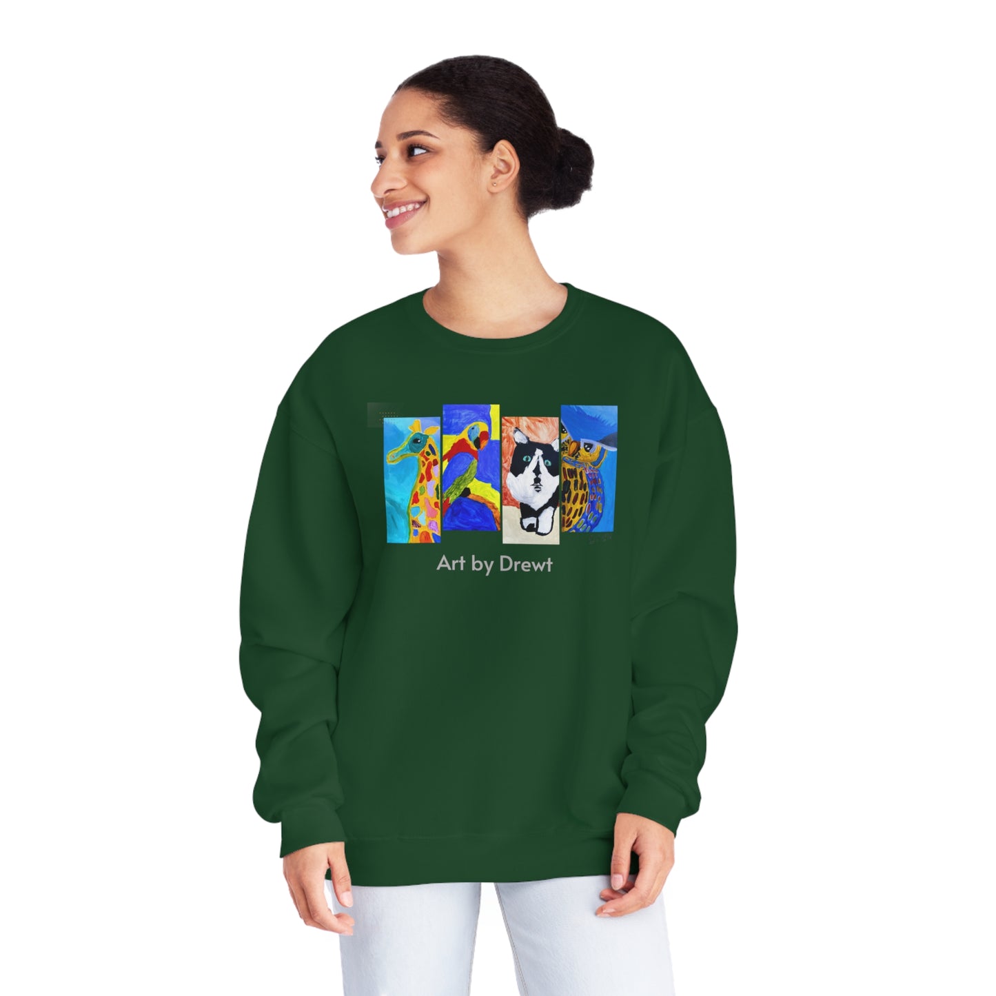 Crewneck Sweatshirt - Drew's Animals