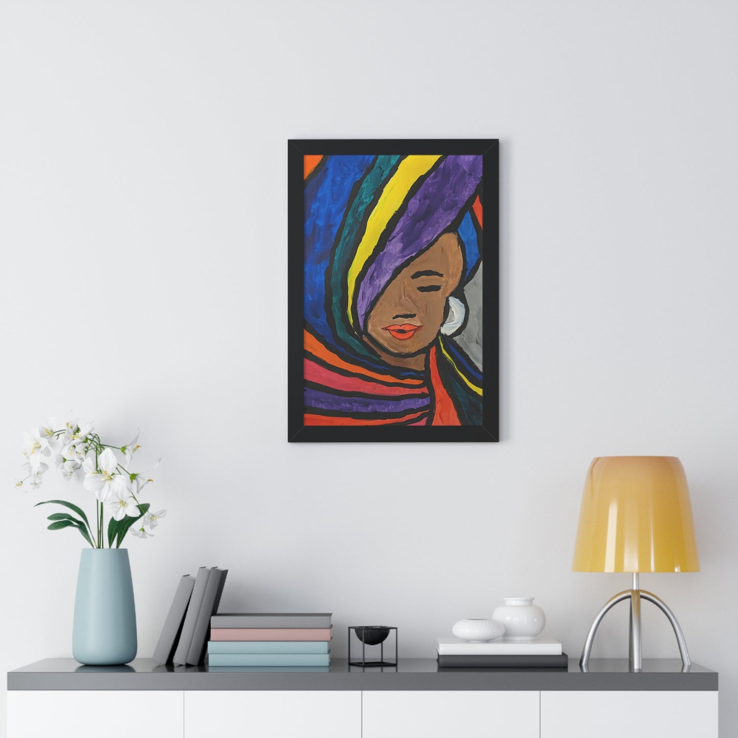 Framed Print - Pretty Lady