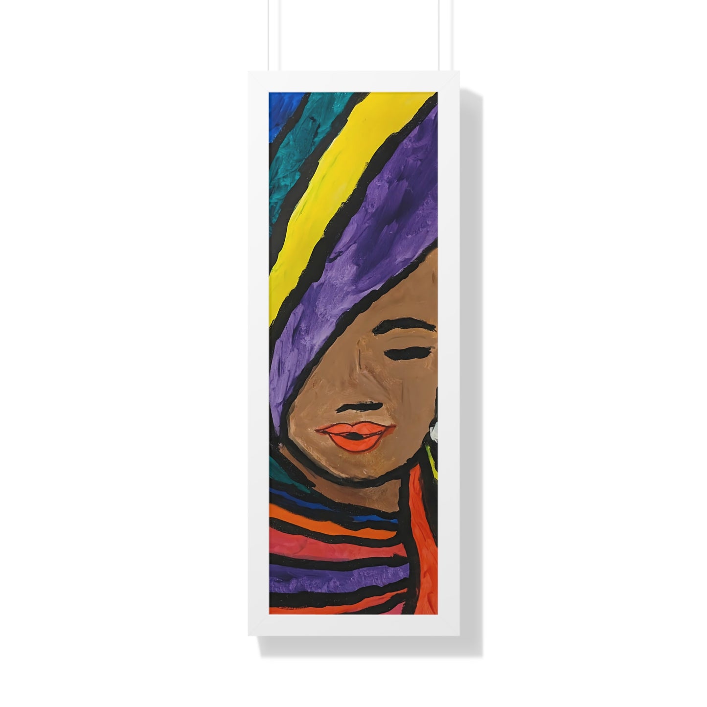 Framed Print - Pretty Lady