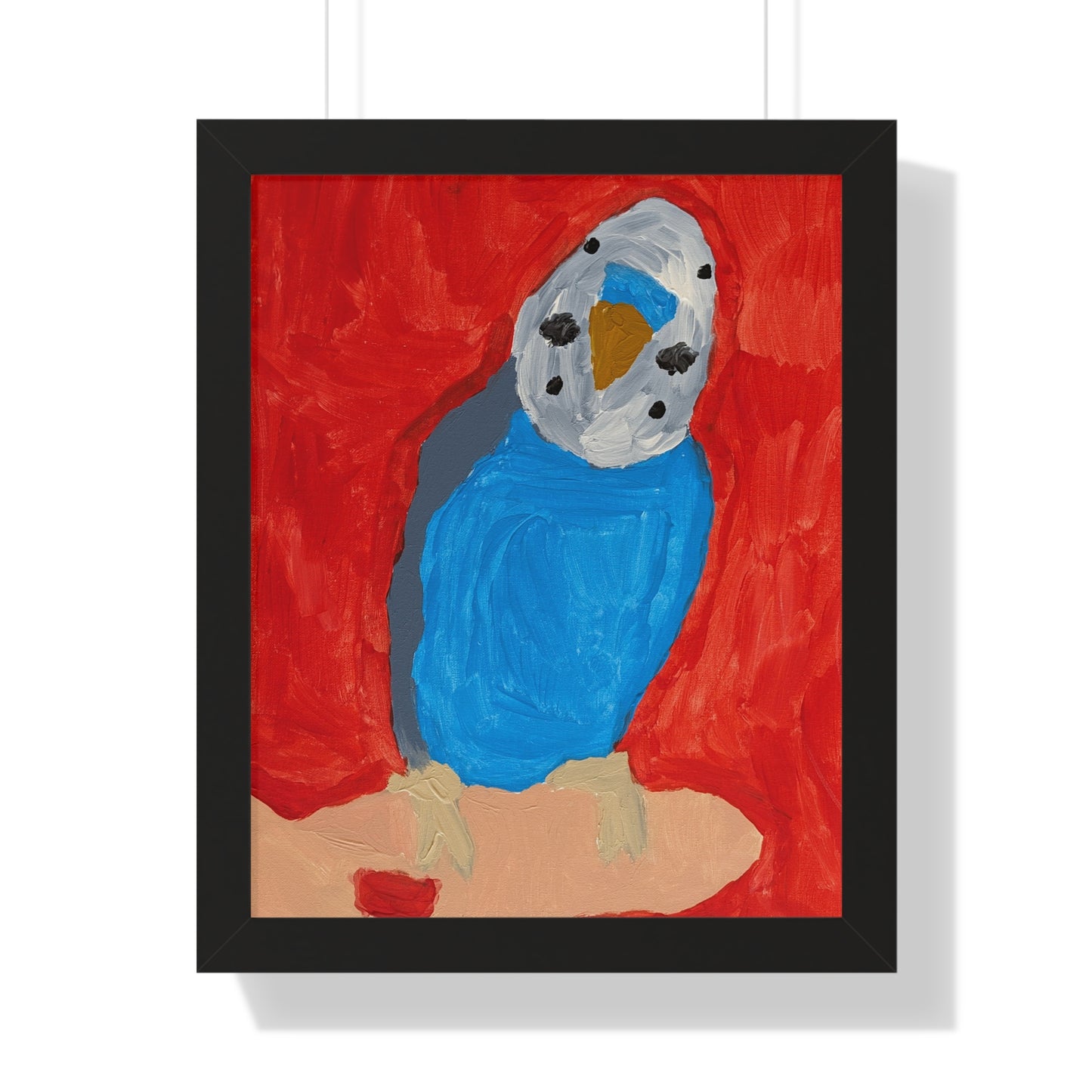 Framed Print - Dallas the Budgie