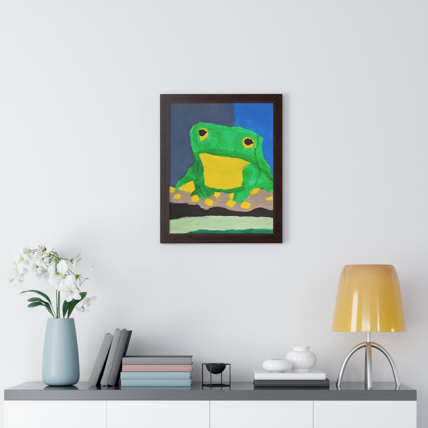 Framed Print - "Little Hopper"